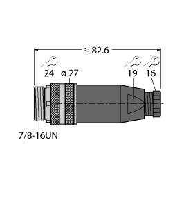 TURCK BANNER SRL - TUK6904716 BS4151-0/13.5