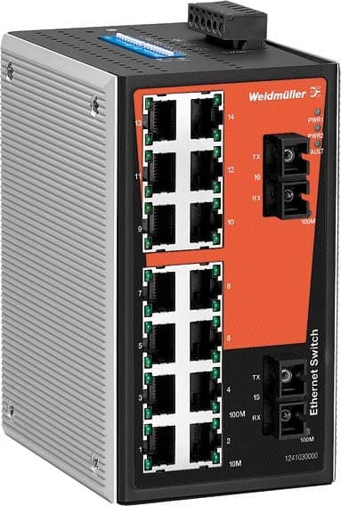 WEIDMULLER - WEI1241030000 IE-SW-VL16-14TX-2SC