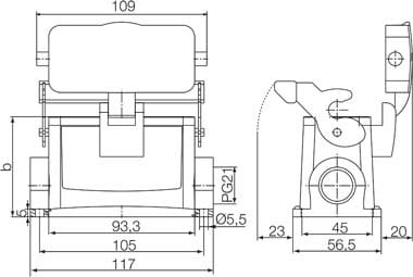 WEIDMULLER - WEI1658320000 HDC 16B SDLU 1PG21G