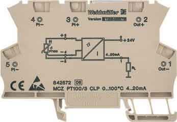 WEIDMULLER - WEI8473010000 MCZ PT100/3 CLP 0...200C