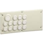 LEGRAND - LEG036496 QUADRI ACC.-PIASTRA CABSTOP 28+2+1
