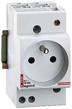 LEGRAND - LEG004280 PRESE MODULARI-2P+T STD FRANCESE 2,5M