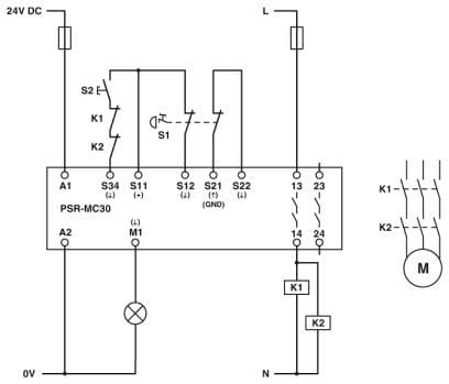 PHOENIX CONTACT - PHC2700498 PSR-MC30-2NO-1DO-24DC-SC MOD. SICUREZZA