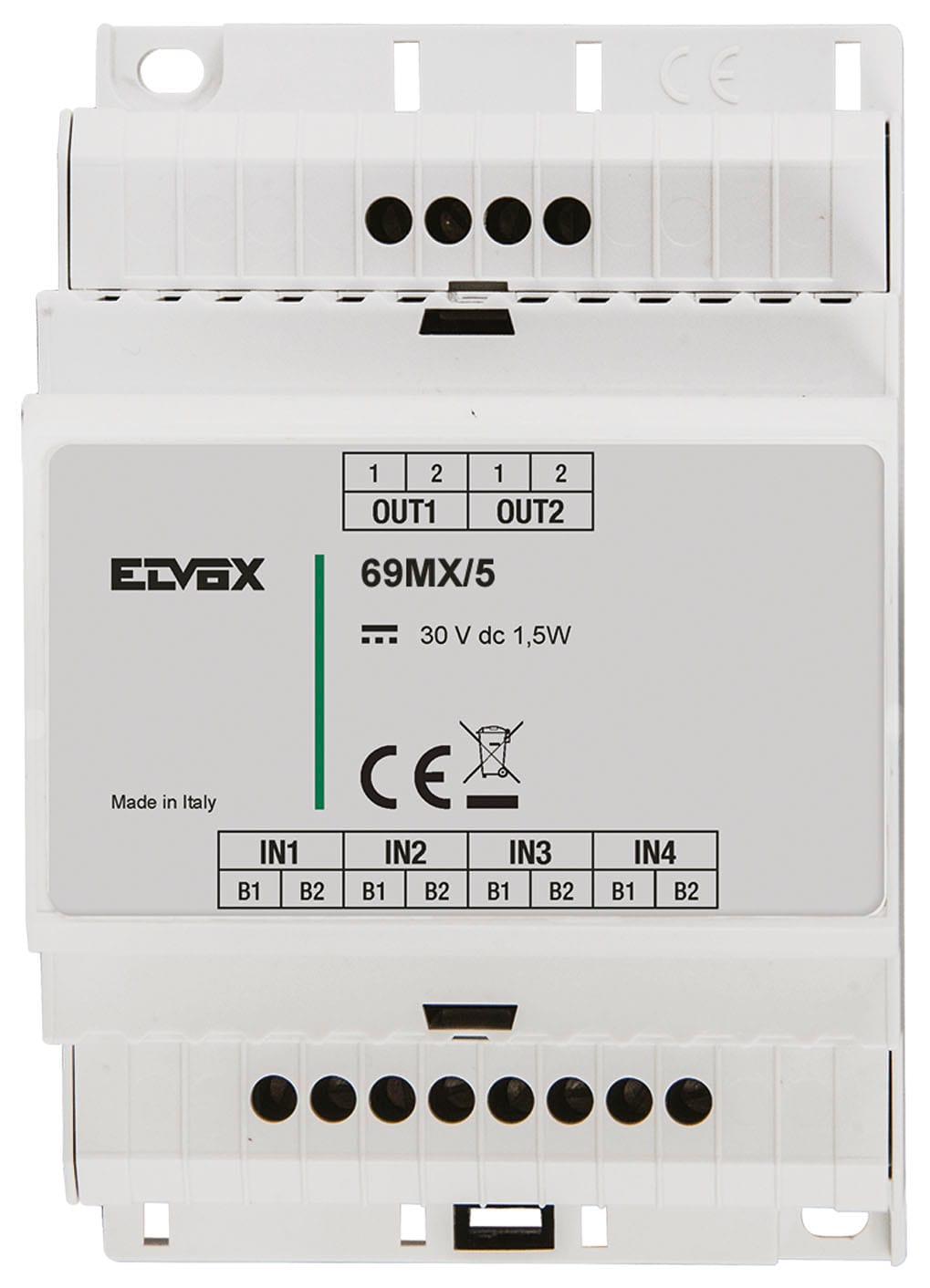 VIMAR SPA - VIW69MX/5 CONCENTRATORE 4 TARGHE PARALLELO CAT. 5