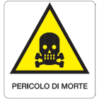 OCMEI SRL - OCM6CR102-B CART.330X350MM PERICOLO DI MORTE
