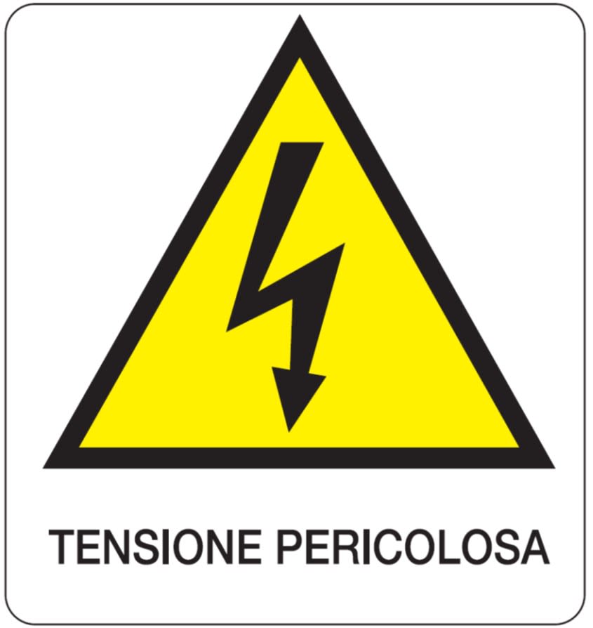 OCMEI SRL - OCM6CR125-B CART.330X350MM TENSIONE PERICOLOSA