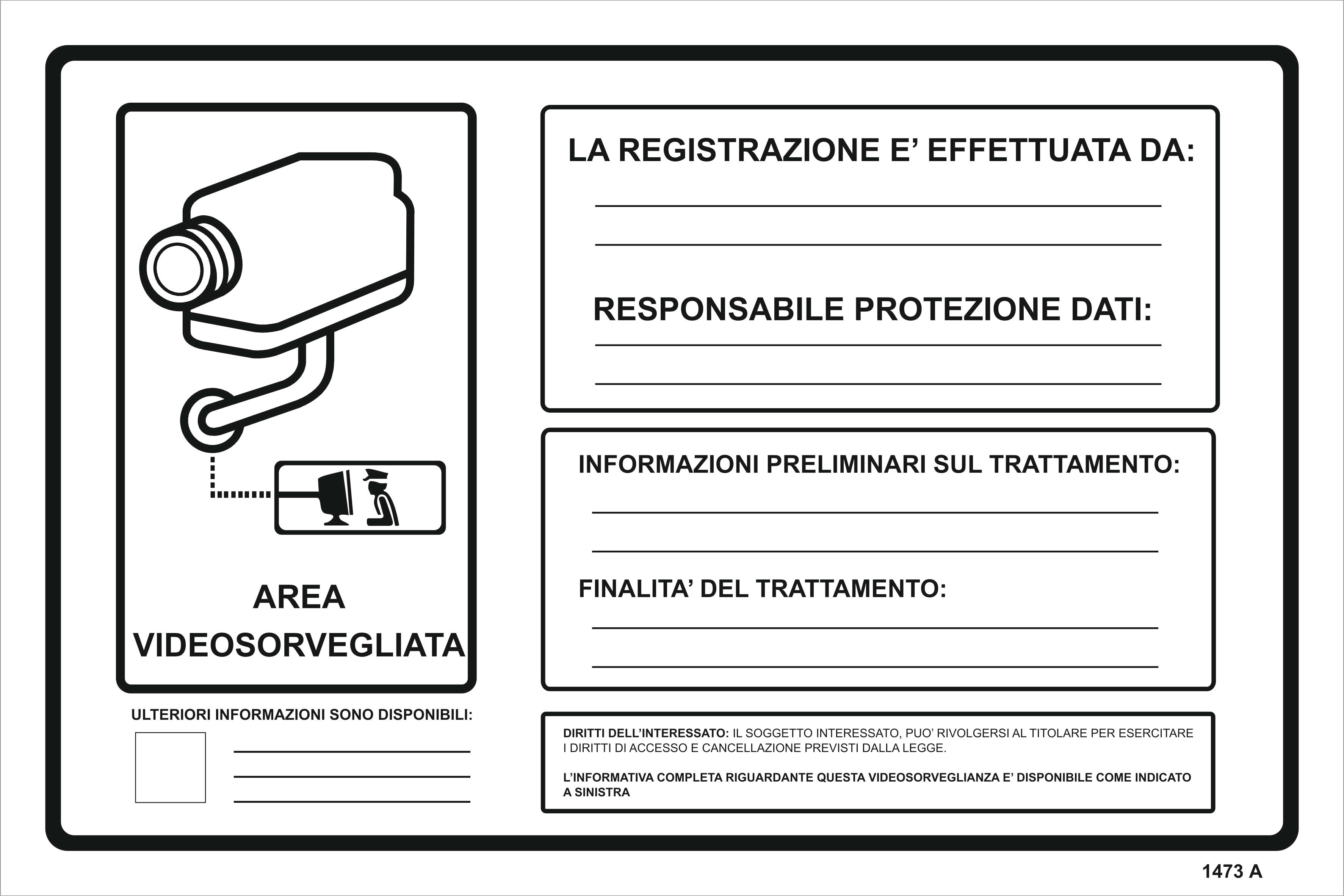 OCMEI SRL - OCM6CR1473-B CART.330X500MM AREAVIDEOS.LA REG.