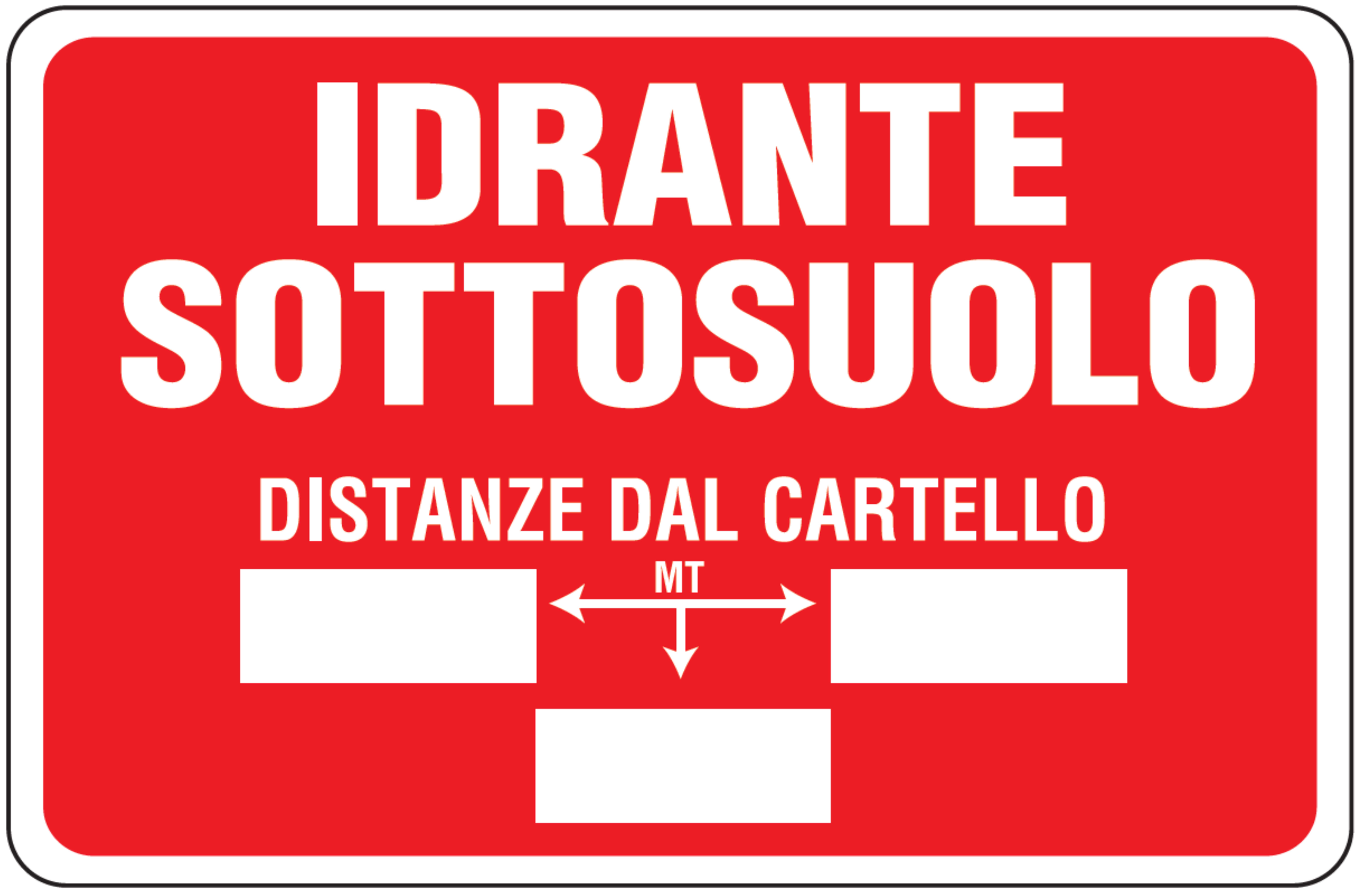 OCMEI SRL - OCM6CR1625-A CART.300X200MM IDRANTE SOTTOSUOLO .