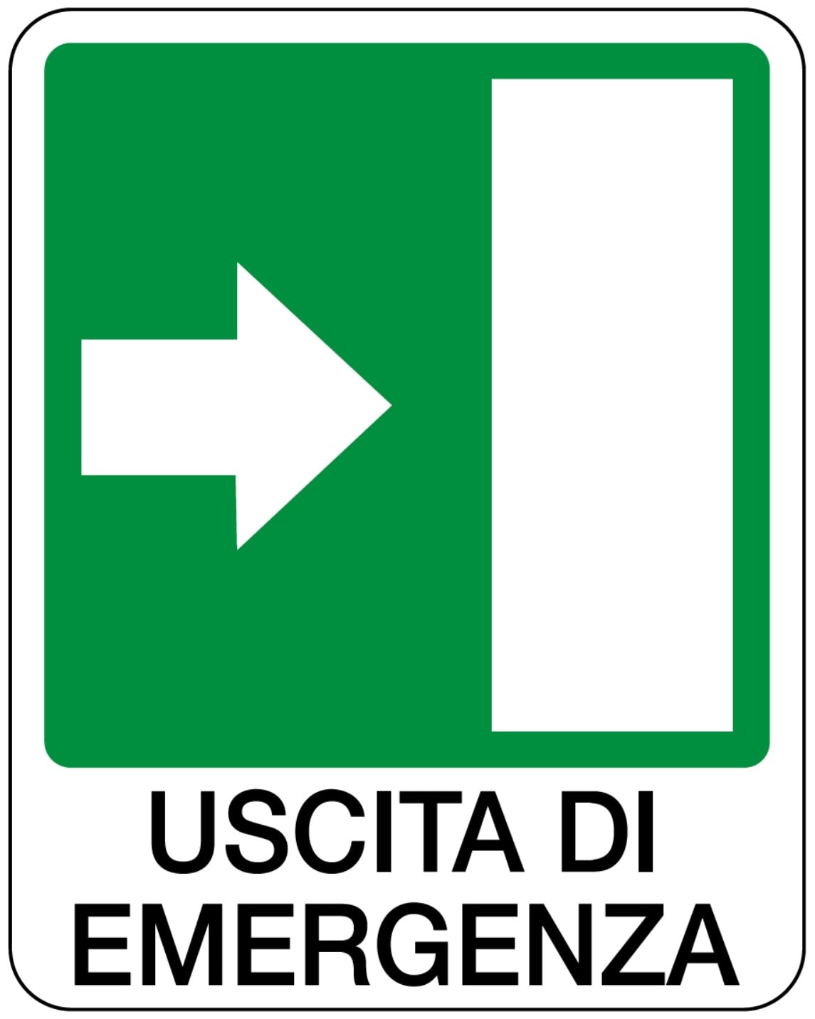 OCMEI SRL - OCM6CR1754-B CART.250X310MM USCITA EMERGENZA DX