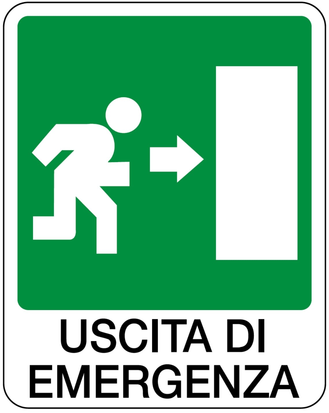 OCMEI SRL - OCM6CR1761-C CART.330X500MM USCITA EMERGENZA DX