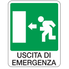 OCMEI SRL - OCM6CR1762-A CART.110X140MM USCITA EMERGENZA SX