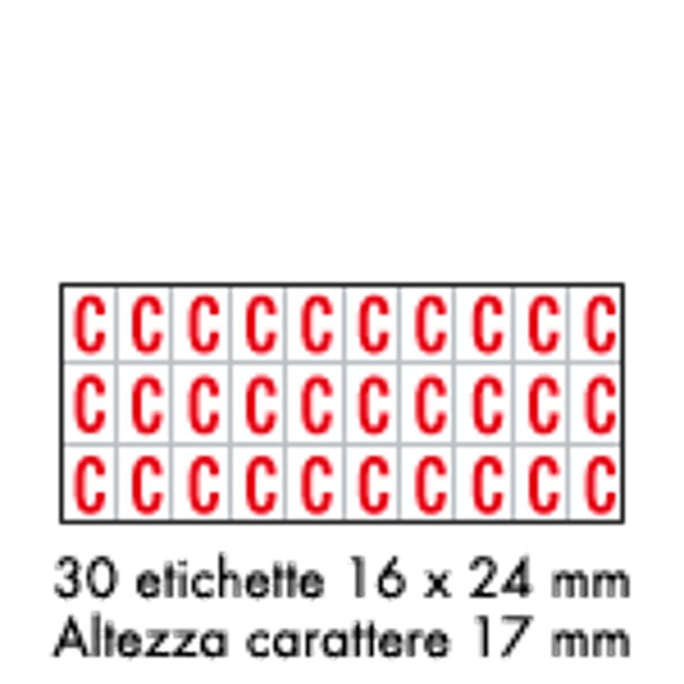 OCMEI SRL - OCM6CR2600-C-BR FOGLIO LETT.-NUM. MM 175X80 (CF.10)