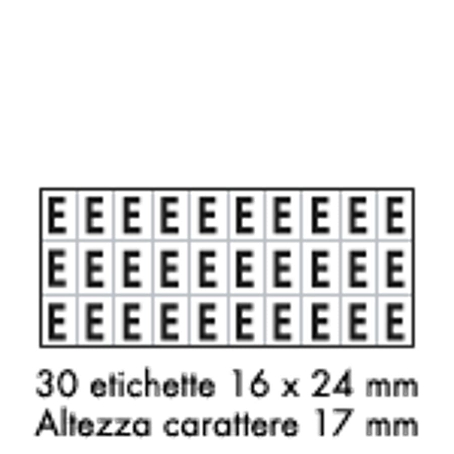 OCMEI SRL - OCM6CR2600-E-TN FOGLIO LETT.-NUM. MM 175X80 (CF.10)