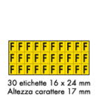 OCMEI SRL - OCM6CR2600-F-GN FOGLIO LETT.-NUM. MM 175X80 (CF.10)