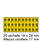 OCMEI SRL - OCM6CR2600-H-GN FOGLIO LETT.-NUM. MM 175X80 (CF.10)