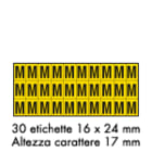OCMEI SRL - OCM6CR2600-M-GN FOGLIO LETT.-NUM. MM 175X80 (CF.10)