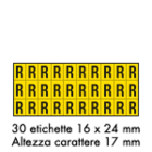 OCMEI SRL - OCM6CR2600-R-GN FOGLIO LETT.-NUM. MM 175X80 (CF.10)