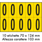 OCMEI SRL - OCM6CR2601-0-GN FOGLIO LETT.-NUM. 350X250MM CF.10