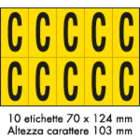 OCMEI SRL - OCM6CR2601-C-GN FOGLIO LETT.-NUM. 350X250MM CF.10