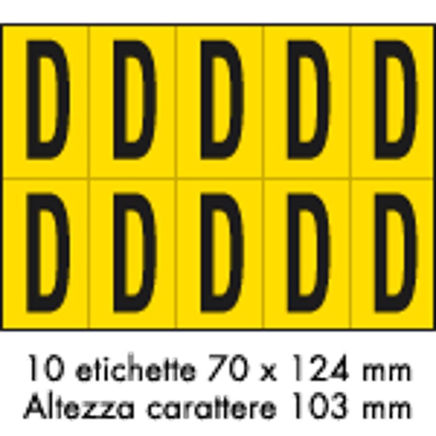OCMEI SRL - OCM6CR2601-D-GN FOGLIO LETT.-NUM. 350X250MM CF.10