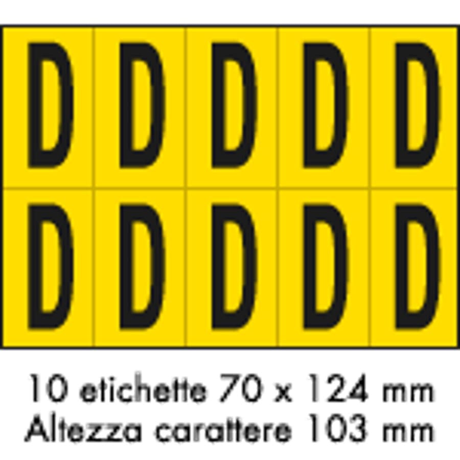 OCMEI SRL - OCM6CR2601-D-GN FOGLIO LETT.-NUM. 350X250MM CF.10