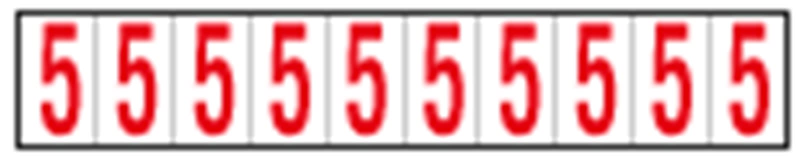 OCMEI SRL - OCM6CR2602-5-BR FOGLIO LETT.-NUM. 350X60MM CF.10