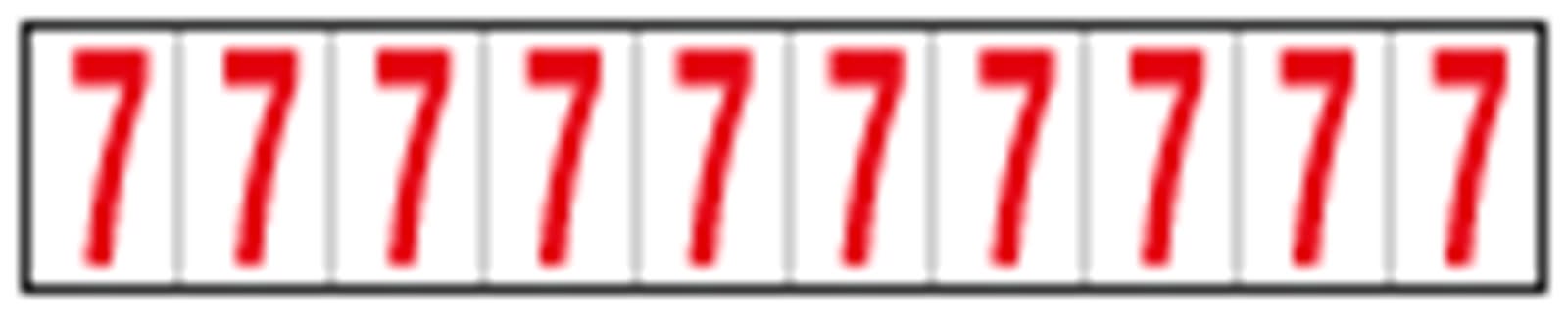 OCMEI SRL - OCM6CR2602-7-BR FOGLIO LETT.-NUM. 350X60MM CF.10