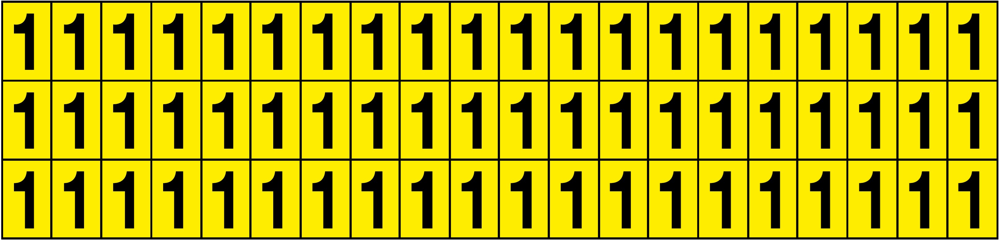 OCMEI SRL - OCM6CR2603-1-GN FOGLIO LETT-NUM. 210X50MM (CF.10)