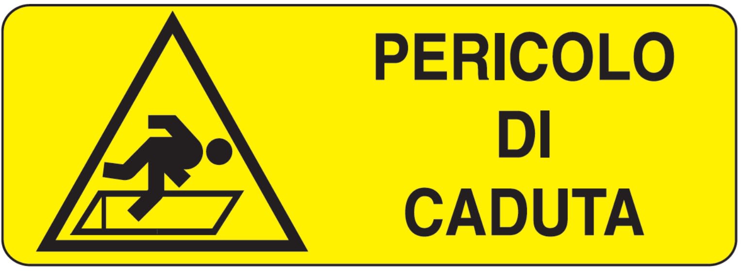 OCMEI SRL - OCM6CR314-A CART.PERICOLO F.TO MM 330X125