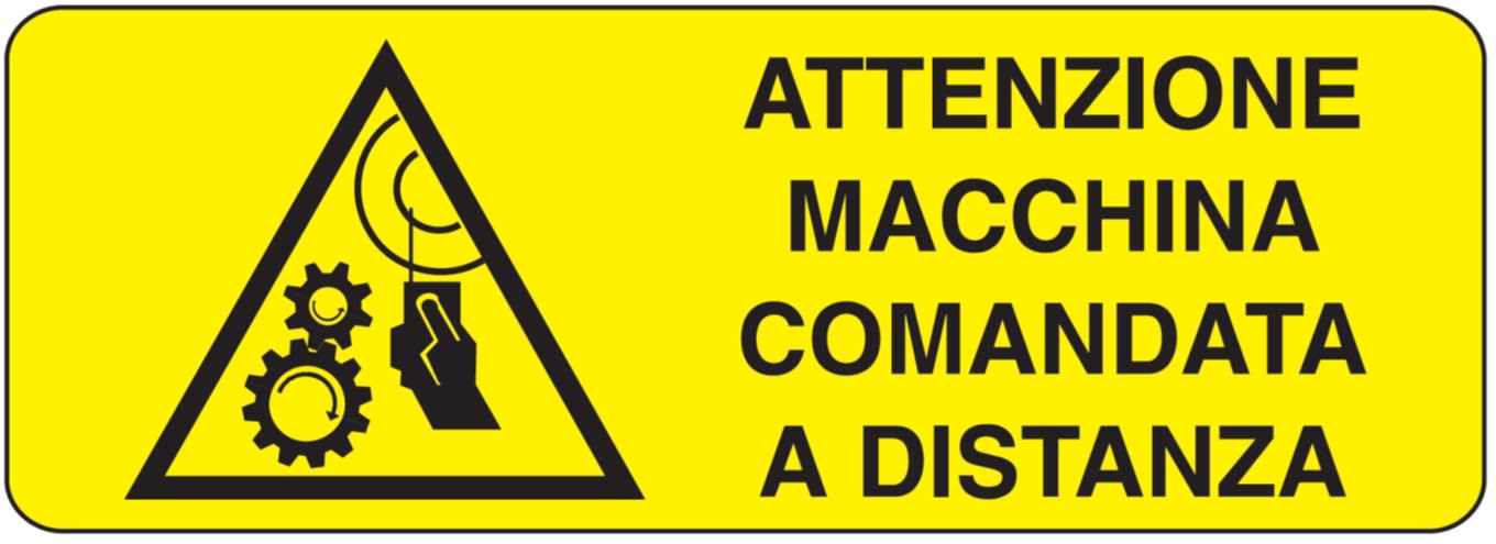 OCMEI SRL - OCM6CR453-A CART.PERICOLO F.TO MM 330X125