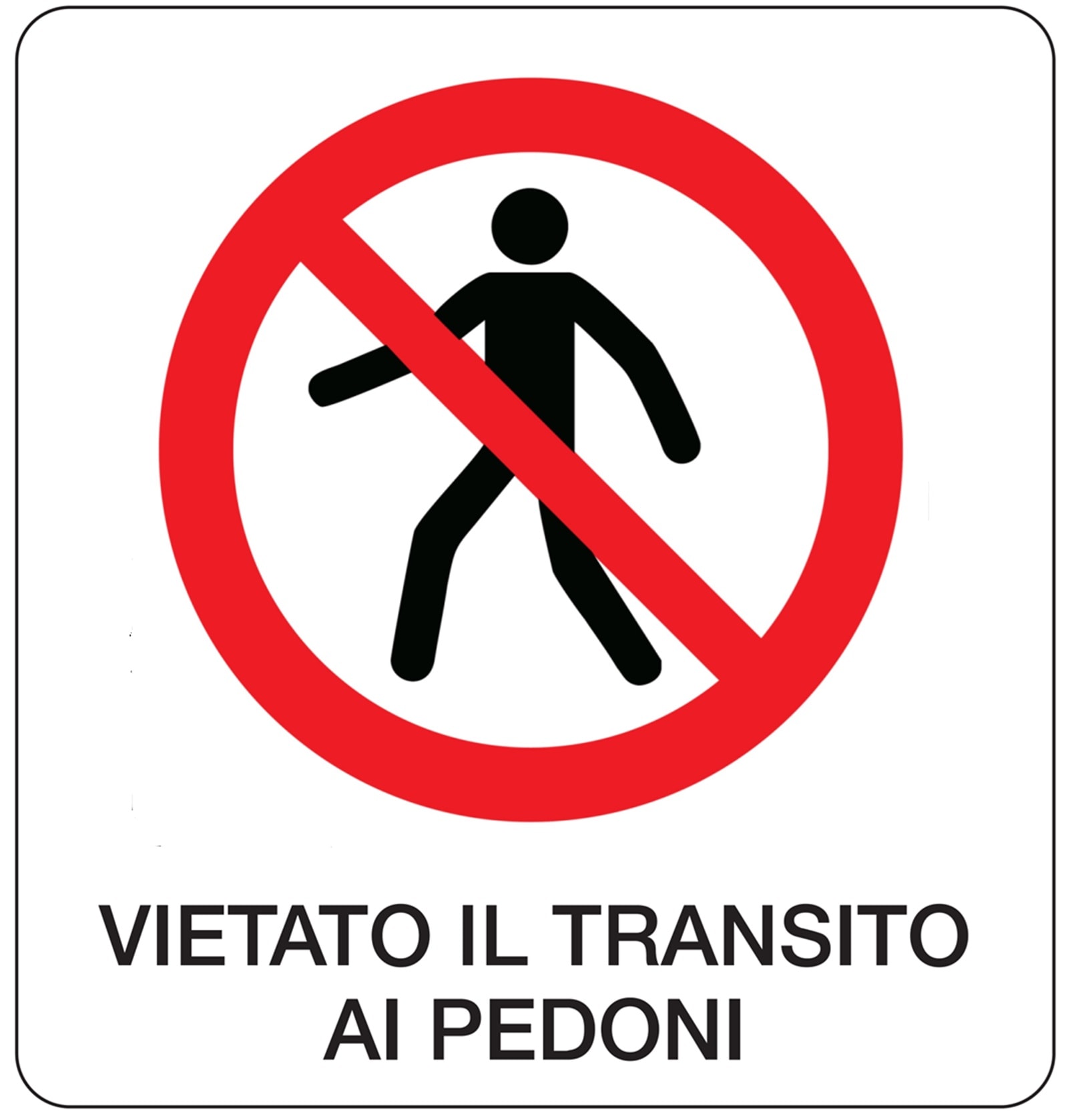 OCMEI SRL - OCM6CR550-B CART.DIVIETO F.TO MM 330X350