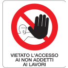 OCMEI SRL - OCM6CR566-B CART.DIVIETO F.TO MM 330X350