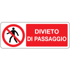 OCMEI SRL - OCM6CR704-A CART.DIVIETO F.TO MM 330X125