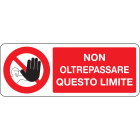 OCMEI SRL - OCM6CR730-A CART.DIVIETO F.TO MM 330X125