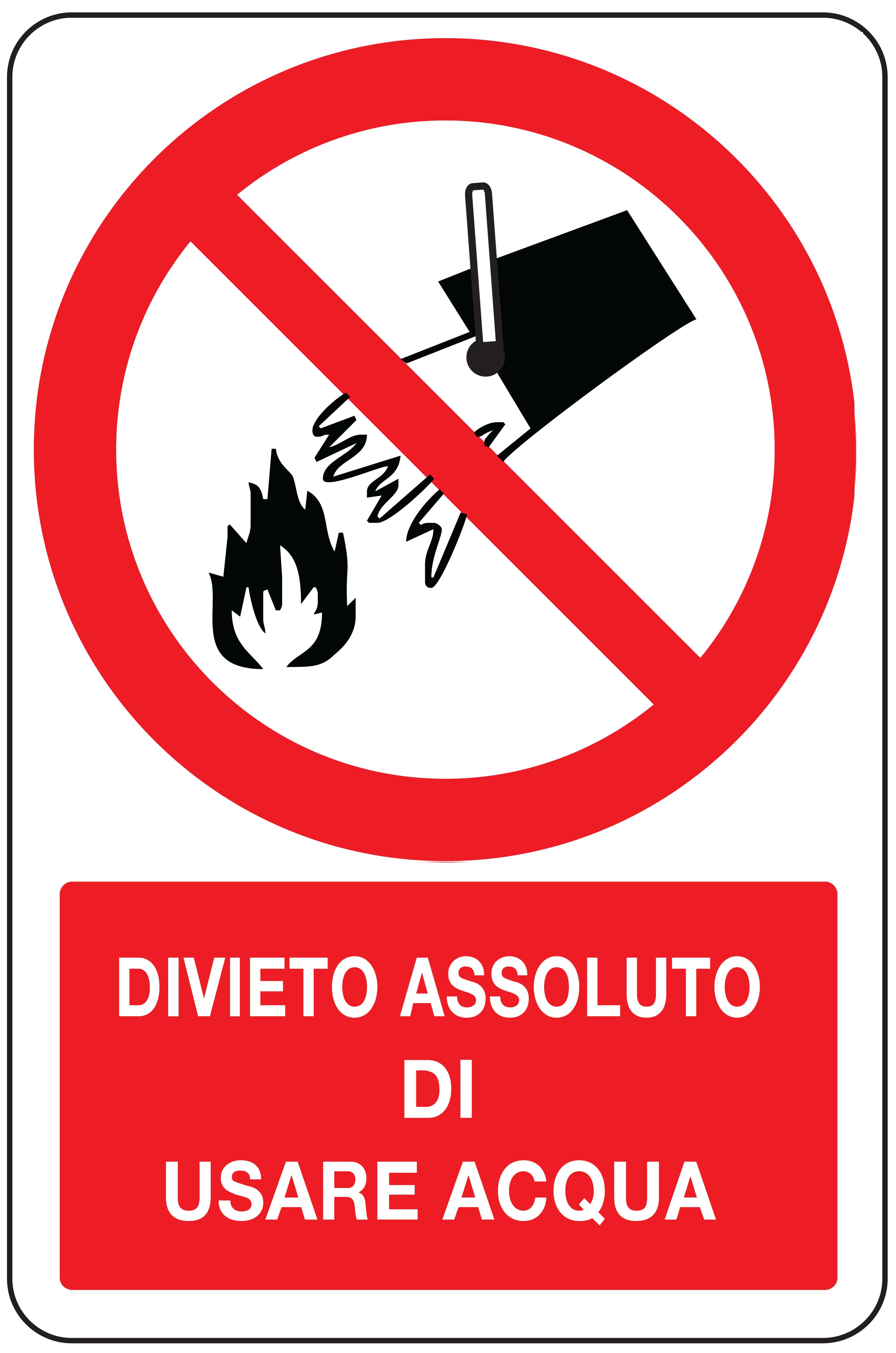 OCMEI SRL - OCM6CR747-B CART.DIVIETO F.TO MM 330X500