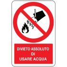 OCMEI SRL - OCM6CR747-B CART.DIVIETO F.TO MM 330X500