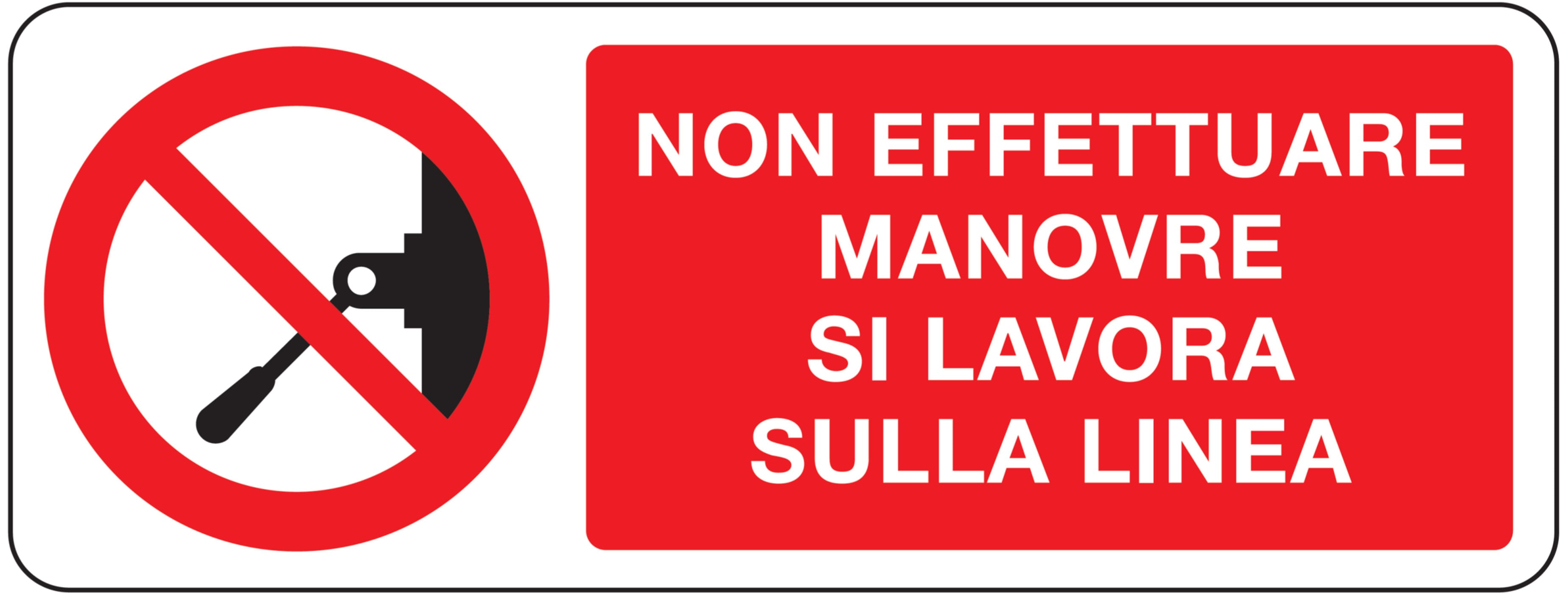 OCMEI SRL - OCM6CR752-AD ADES.DIVIETO MM 330X125 (CF.10PZ)