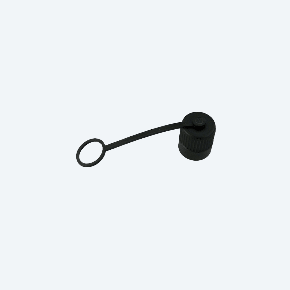 TECHNO SRL - TLH6DB00200C SEALING CAP FOR CONNECTOR WITH BELT BLAC