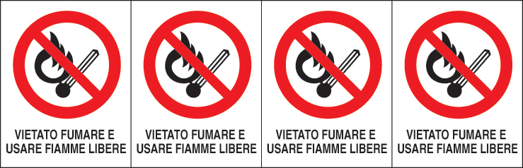 OCMEI SRL - OCM6ET2369 CF.10F ETICH. VIET.FIAM.LIBERE 62X80 (4X