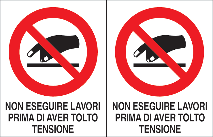 OCMEI SRL - OCM6ET2378 CF.10F ETICH. NON ESEG.LAVORI 125X160 (2