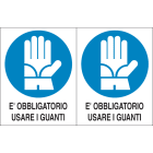 OCMEI SRL - OCM6ET2384 CF.10F ETICH. USARE GUANTI 125X160 (2XF)