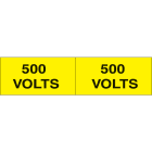 OCMEI SRL - OCM6ET2456 CF.10F ETICH. 500VOLT MM125X60 (2XF)