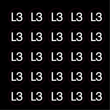 OCMEI SRL - OCM6ET2487/L3 CF.10F ETICH.L3 D.20 (25XFOGLIO)