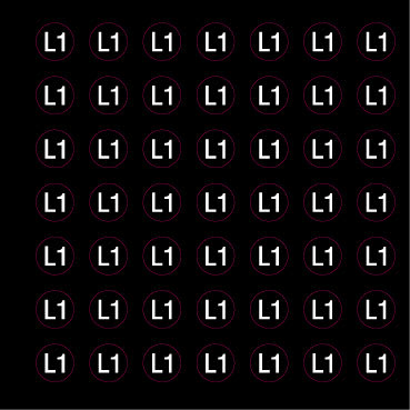 OCMEI SRL - OCM6ET2488/L1 CF.10F ETICH.L1 D.10 (49XFOGLIO)