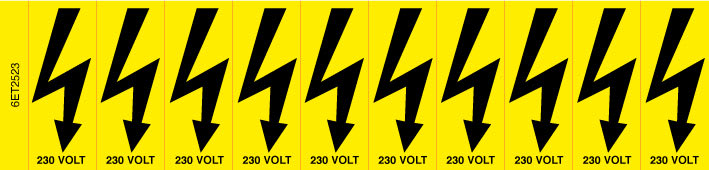 OCMEI SRL - OCM6ET2523 CF.10F ETICH.230VOLT60X24 (10XF)