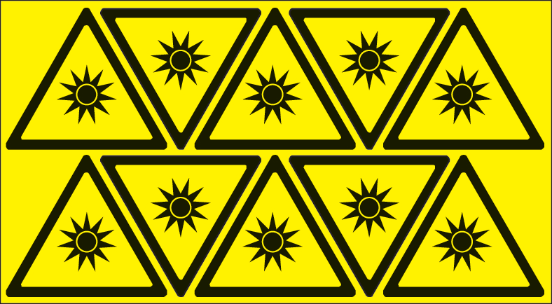 OCMEI SRL - OCM6ET2901 CF.10F ETICH.RADIAZ.OTTICHE L.54 (10XF)