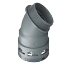TEAFLEX - TEA6GBF48G08 CURVA 45?IP66 BF48 2 GRIGIO