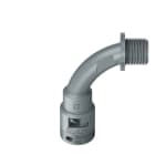 TEAFLEX - TEA6GBN07G01 CURVA 90?IP66 BN07 1/4 GRIGIO