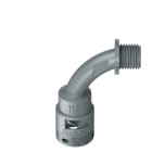 TEAFLEX - TEA6GBN10G01 CURVA 90?IP66 BN10 1/4 GRIGIO