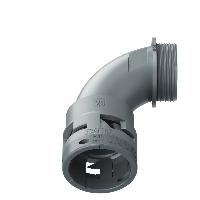 TEAFLEX - TEA6GBN29P29 CURVA 90?IP66 BN29 PG29 GRIGI